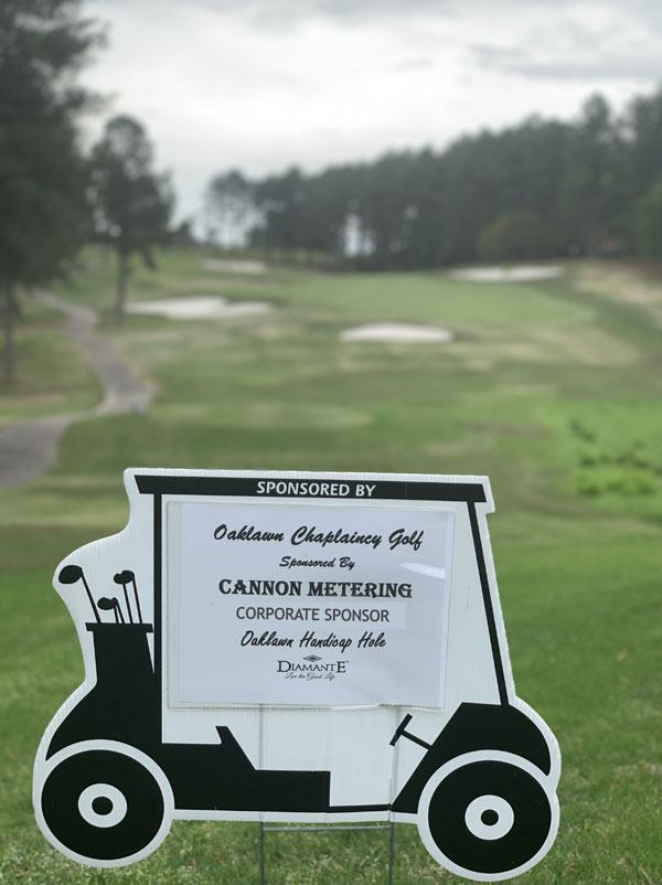 Cannon Metering Golf corp sponsor